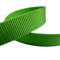 Sangle en polypropylène PP en stock usine, 2-3 cm, colorée, texturée à perles, tissée, épaissie, accessoires pour harnais d'animaux de compagnie