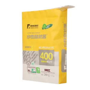 Fábrica Atacado alta resistência eco amigável PP Valve Block Bottom Plastic Cement Bag