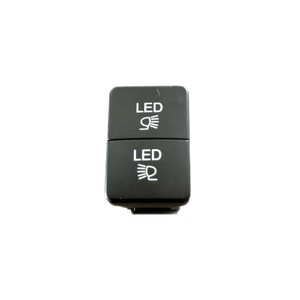 Interruptor de luces antiniebla para coche, botón de Control Led doble para Toyota Corolla Camry, actualización de mejora, resistente al agua y a altas temperaturas - Product Image 2