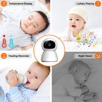 Monitor Bayi Terbaik 2026 Layar 5 Inci, Kamera Pengawas Keamanan Pengasuh Bayi dengan Visi Malam dan Audio Dua Arah, Telepon Pengasuh untuk Bayi