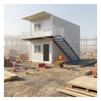 Conteneur plat, taille personnalisable, recyclable, bureau, dortoir, bâtiment modulaire, logement préfabriqué résidentiel