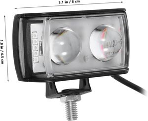 Faro Delantero de Triple Lente para Motocicleta, Luz de Conducción, Luz Antiniebla, Sistemas de Iluminación para Motocicletas - Product Image 3