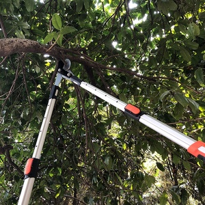 One99 professionale ratchet <span class=keywords><strong>cesoie</strong></span> di <span class=keywords><strong>potatura</strong></span> telescopico giardino grande lopping di taglio manico in alluminio bypass lopper pruner <span class=keywords><strong>cesoie</strong></span> - Product Image 2