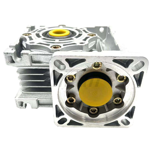 Motor paso a paso con reductor de engranajes Nema 34 RV40, reductor de engranajes de tornillo sin fin para cinta transportadora, relación 7.5-100:1, componentes para pequeñas turbinas eólicas - Product Image 1