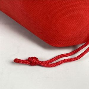 กระเป๋าใส่รองเท้าแบบไม่ทอไม่ทอกระเป๋าแบบหูรูดเป็นมิตรกับสิ่งแวดล้อมกระเป๋าแบบไม่ทอโลหะไม่ทอรถเข็น - Product Image 6