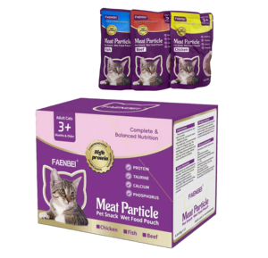 Wholesale Grain-Free <strong>Wet</strong> Cat <strong>Food</strong> Pouch - High Protein Chicken/Tuna Flavor Pet <strong>Food</strong> for Adult Cats &amp; Kittens OEM/ODM Available - Product Image 1