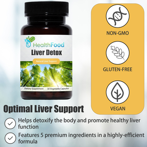 <b>Supplement</b> Manufacturer Liver Detox Vegan Capsules Milk Thistle Capsules with Choline Support Liver Health Promote Digestion - Product Image 4