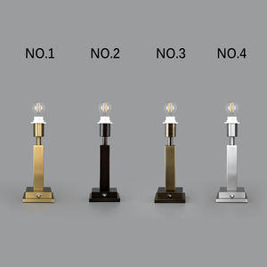 새로운 디자인 터치 디머 <span class=keywords><strong>Led</strong></span> 배터리 무선 충전기 충전식 조명 무선 레스토랑 테이블 램프 - Product Image 2