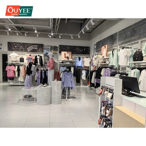 Comptoir d'exposition pour magasin <span class=keywords><strong>de</strong></span> vêtements pour enfants, solution <span class=keywords><strong>de</strong></span> projet mondiale, magasin temporaire en bois peu encombrant - Product Image 3