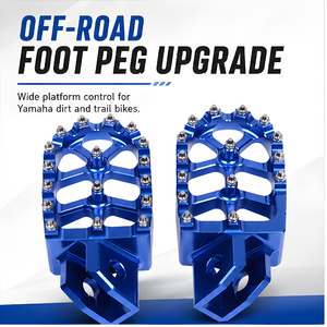 Reposapiés de Aluminio CNC para Motocicleta <span class=keywords><strong>YAMAHA</strong></span> YZ WR TTR <span class=keywords><strong>XT</strong></span> 80 90 110 <span class=keywords><strong>125</strong></span> 200 250 490 500, Accesorios para Pedales - Product Image 1