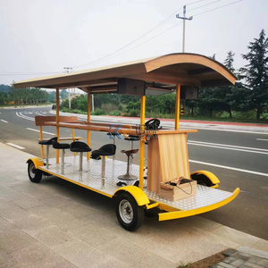 Vehículo Turístico de Ocio, Bicicleta Eléctrica para 8 Personas, Bicicleta de Cerveza Eléctrica para 15 Pasajeros - Product Image 2