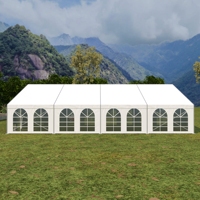 Tente de réception gonflable en PVC robuste 20x30 en aluminium, imperméable quatre saisons, accessoires de décoration de fête