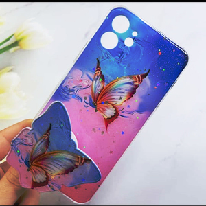 Đầy Màu sắc erfly thiết kế long lanh TPU điện thoại di động Trường hợp đối với Samsung A51 A71/Xiaomi Note 8 Pro/iPhone 16 15 11/12/Huawei vẻ đẹp trường hợp bìa - Product Image 5