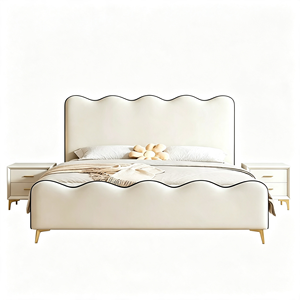 <span class=keywords><strong>Letto</strong></span> in Pelle Bianco Crema con Sollevamento Idraulico e Cassetti <span class=keywords><strong>Laterali</strong></span> <span class=keywords><strong>per</strong></span> Camera da <span class=keywords><strong>Letto</strong></span> Familiare - Product Image 6