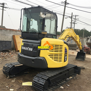รถขุดตีนตะขาบมือสอง โคมัตสึ รุ่น PC 55 55MR PC55 PC55-2 PC55MR ซีรีส์ 5 ตัน ขนาด 5.3 ตัน ความจุบุ้งกี๋ 0.2 ลูกบาศก์เมตร - Product Image 1