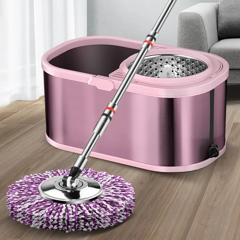 Factory Price 360 degree Spinning Mop with bucket Cleaner Easy To Use