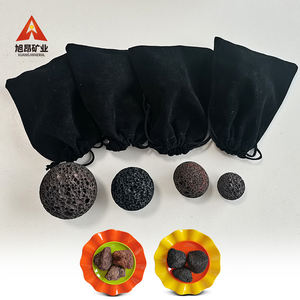 XuAng grandes boules de pierre volcanique 5-8cm massothérapie des pieds santé bien-être voie pavage boules de pierre volcanique - Product Image 2