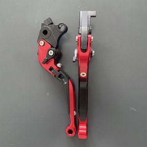 ก้านเบรกและคลัตช์มอเตอร์ไซค์แบบพับได้ปรับระดับได้ CNC สำหรับตกแต่งเอง สำหรับ Yamaha Honda Kawasaki - Product Image 3