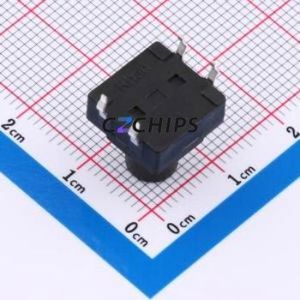 TSW12111-130B511BA Tactile Switch Through hole-4P,11.7x11.5mm Switch Single Pole Single Throw Round Button 2.8N 11.7mm - Product Image 2