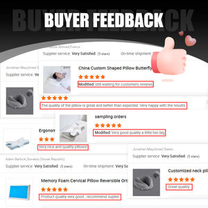 Bantal kontur mewah busa memori bantal leher serviks bantal tidur ortopedi untuk sandaran dalam bantal tempat tidur ergonomis - Product Image 5