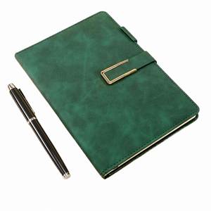 <b>A5</b> Business Notebook with Magnetic Closure, Thick Lined Journal for Office Meeting Notes, Custom Logo Promotional Corporate Gift - Product Image 3