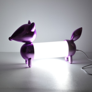 Lampe de table USB LED en forme de <span class=keywords><strong>renard</strong></span> mignon, <span class=keywords><strong>veilleuse</strong></span> animale à intensité réglable par touche avec contrôle de luminosité par pression prolongée, lampe de chevet pour chambre d'enfant - Product Image 2