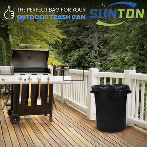 Bolsa de basura con fuelle lateral impreso por fotograbado PE - Product Image 2