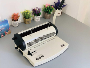 Máquina de encuadernación de alambre de doble bucle, tamaño A4, 3:1, manual, para uso en oficina, perforadora de papel y máquina de encuadernación de alambre, 2025 nuevo - Product Image 3