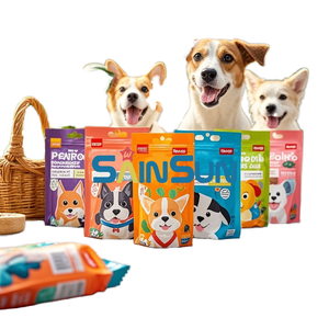 ถุงบรรจุภัณฑ์อาหารสัตว์เลี้ยงแบบตั้งได้ ขนาดใหญ่ กันความชื้น พร้อมซิปล็อค รับผลิตตามสั่งขายส่ง - Product Image 1