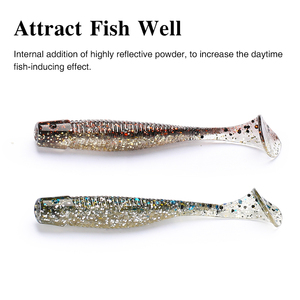 TSURINOYA-Leurre artificiel souple pour pêche, appât artificiel, appât pour la pêche, 65mm, 1.8g, 14 pièces - Product Image 5