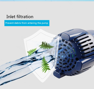 Pompa sirkulasi air mancur kolam ikan, pompa air mancur 1HP tekanan tinggi, pompa air celup sumur dalam - Product Image 4