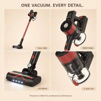 Aspirateur sans fil X7PRO avec aspiration de 34 kPa, 3 modes de vitesse, écran LED numérique pour le nettoyage des tapis et des poils d'animaux