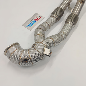 Collecteur d'échappement en acier inoxydable de haute qualité de 1,2 mm d'épaisseur pour Audi RS3 <span class=keywords><strong>TTRS</strong></span> 2.5T avec garantie de 3 ans, vente directe d'usine - Product Image 3