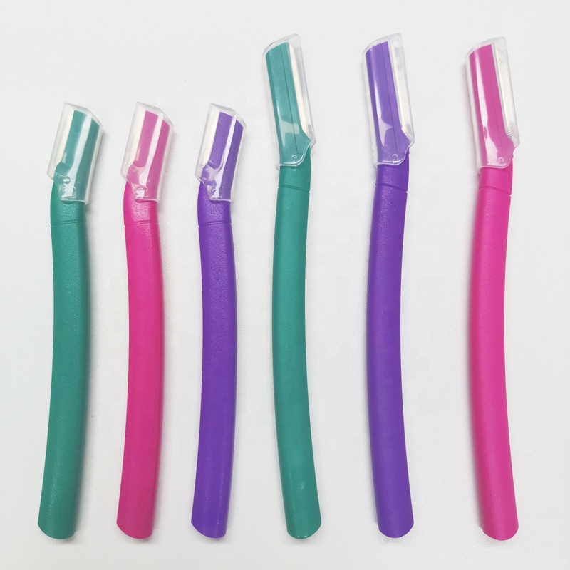 Лезвия для бритья бровей персиков, пушистых волос на лице, бритвенный станок для бровей, лезвия для dermaplan, безопасные щетки для волос, брови, триммер для красоты