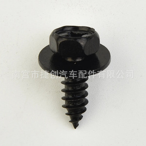 Hex Head Tapping Screws 6x17 Mm Steel Right Hand Thread For Toyota Lexus Fender Bumper <b>Fasteners</b> - Product Image 3