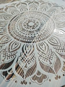 <span class=keywords><strong>Custom</strong></span> Mandala <span class=keywords><strong>Stencil</strong></span> แม่แบบภาพวาดดอกไม้พลาสติก <span class=keywords><strong>Stencil</strong></span> แม่แบบ - Product Image 3