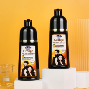 Naturale Organico Marrone Tinture per Capelli <span class=keywords><strong>Shampoo</strong></span> Vitamina C Veloce Colore dei Capelli Marrone Scuro Estratto di Olio di Arancio <span class=keywords><strong>Shampoo</strong></span> per Capelli Grigi - Product Image 6