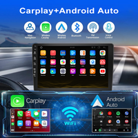 Système GPS de voiture portable Android avec écran tactile 2Din 9/10 pouces, CarPlay sans fil, compatibilité universelle, caméra avant/arrière, fonction stéréo