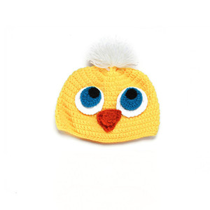 Fotografía de punto para recién nacido, niño pequeño, tejido de ganchillo, sombrero para disparar, pantalones de pañales, conjunto de calcetines, <span class=keywords><strong>disfraz</strong></span> de pollito de pollo, accesorios para fotos de bebé - Product Image 3