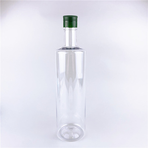 Botella redonda transparente de aceite de oliva de 100 ml, condimento de vinagre, botella de PET vací<span class=keywords><strong>a</strong></span>, botella de salsa de soja con sabor <span class=keywords><strong>a</strong></span> sésamo de grado alimenticio - Product Image 2