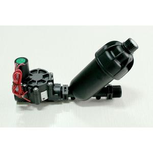 Válvula Solenoide de Riego con Filtro DN25, Control Electromagnético de Flujo de Agua y Aire, Cubierta de ABS - Product Image 4