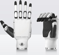 Mano Robótica Humanoide Industrial Lingheyun 6DOF RH56DFX con Caja de Engranajes, Fuerza de Agarre de 15N, Control de Posición, para Investigación y Prótesis, 5 Mandíbulas