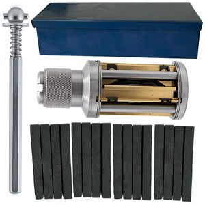 Kit de pulido de cilindros de motor de alta precisión, ajustable de 62-88 mm, juego de herramientas manuales con 4 soportes, 16 piedras, 9 piezas - Product Image 1