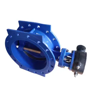 Ductile Iron Flanged Eccentric Butterfly Valve