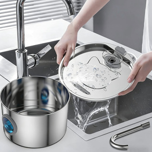 <span class=keywords><strong>Fontaine</strong></span> <span class=keywords><strong>à</strong></span> <span class=keywords><strong>eau</strong></span> automatique pour animaux de compagnie, 3,2 L, en acier inoxydable, charge intelligente, ultra-silencieuse, <span class=keywords><strong>à</strong></span> circulation automatique, étanche IPx6, bouteille écologique - Product Image 4