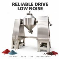 Mélangeur automatique de type W pour granulés et poudres, idéal pour le mélange de bentonite, de suie de carbone, de pigments et de colorants en granulés fins