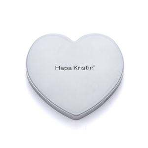 <b>Mirror</b> Manufacturer Portable <b>Compact</b> Makeup <b>Mirror</b> Metal Heart Shape Handheld Single Side <b>Mirror</b> - Product Image 1