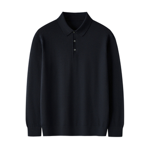 <span class=keywords><strong>Polo</strong></span> da <span class=keywords><strong>uomo</strong></span> in <span class=keywords><strong>lana</strong></span> tinta unita maglia maglia di <span class=keywords><strong>lana</strong></span> O collo camicia a <span class=keywords><strong>manica</strong></span> <span class=keywords><strong>lunga</strong></span> a strati di Base per gli uomini - Product Image 5