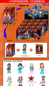 สินค้ามาใหม่ โมเดลของเล่น ฟิกเกอร์แอคชั่น PVC กล่องสุ่ม/ถุงสุ่ม สำหรับตกแต่ง - Product Image 6