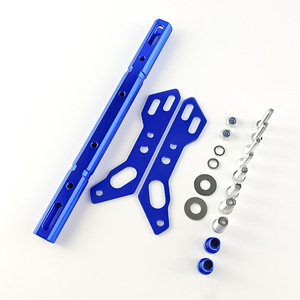 Barra estabilizadora Qiangye de 6 pulgadas en azul, piezas de modificación universales para accesorios de manillar de motocicleta eléctrica - Product Image 2